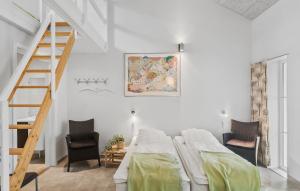 Voodi või voodid majutusasutuse Stunning Apartment In Væggerløse toas