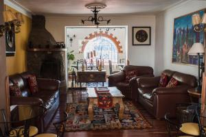 Χώρος καθιστικού στο Wilkamayu Hotel