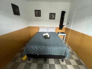 Un ou plusieurs lits dans un hébergement de l'établissement Casa del viajero Antigua
