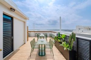 Balkon atau teras di Chill Style Inn