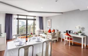 Posezení v ubytování Jaya Suites Hotel