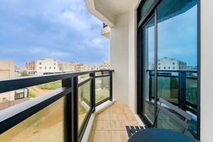 Balkon atau teras di Chill Style Inn