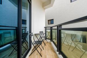 Balkon atau teras di Chill Style Inn