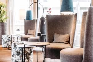Un lugar para sentarse en Sonne 1806 - Hotel am Campus Dornbirn