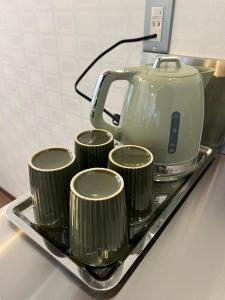 仁昌堂ホテル的咖啡和沏茶工具