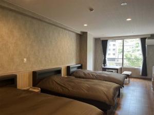 ryokan 天龍にあるベッド