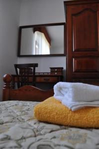 Postel nebo postele na pokoji v ubytování Apartman Ostrea ***
