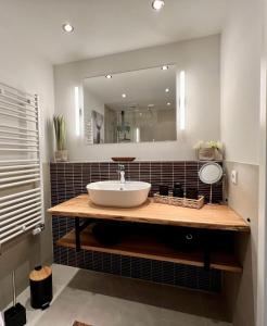 Koupelna v ubytování Strandappartement 715 im Plaza Premium Hotel