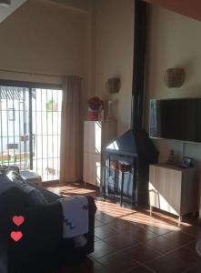 Χώρος καθιστικού στο Casa Rural Estrella, 2 adultos