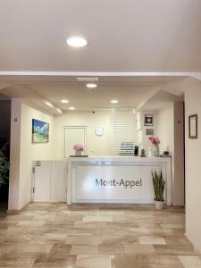 Lobbyen eller receptionen på Vanja apartment Przno