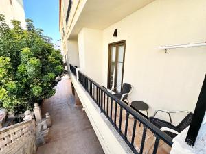 Balkón nebo terasa v ubytování Hotel Marbel