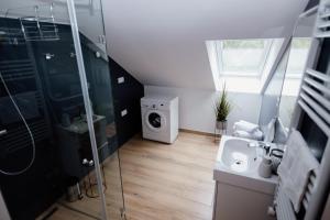 A bathroom at Zafír Home