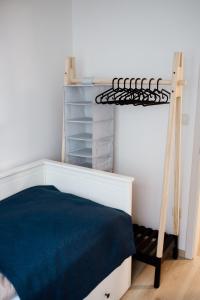 Postel nebo postele na pokoji v ubytování Zafír Home