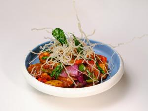 度假酒店内部或周边提供的食物