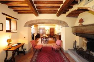 Posedenie v ubytovaní Casa Maria Nuova