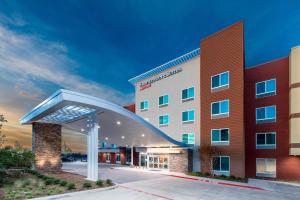 a rendering of a hospital building at Fairfield Inn & Suites by Marriott Dallas Waxahachie in Waxahachie