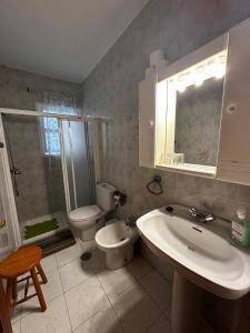 Koupelna v ubytování APARTAMENTOS BALCON DEL SOL en Puntallana