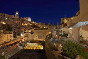 Nespecifikovaný výhled na destinaci Matera nebo výhled na město při pohledu z bed and breakfast