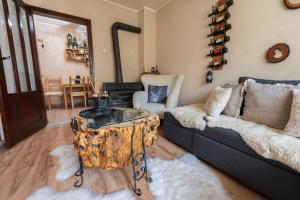 Posezení v ubytování Casa Rustic 2