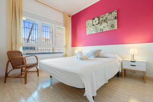 Posteľ alebo postele v izbe v ubytovaní Apartamento Agua de Sal + 16 fotografií
