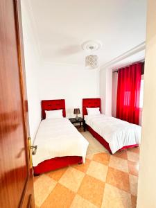 Postel nebo postele na pokoji v ubytování Casa central