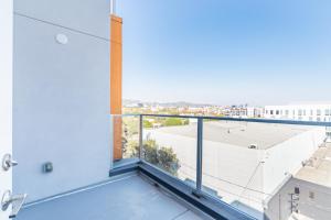a balcony with a view of a city at Luxury 3 Bedroom 2 Bath Loft! Beautiful Views in Los Angeles