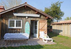 Κήπος έξω από το L'atelier, chalet proche lac et océan à Hourtin