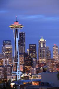 Nespecifikovaný výhled na destinaci Seattle nebo výhled na město při pohledu z hotelu