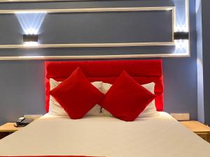 Krevet ili kreveti u jedinici u okviru objekta iNALENS AİRPORT HOTEL