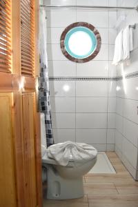 Koupelna v ubytování Hotel L'Initiale