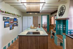 Køkken eller tekøkken på Isla Virgen