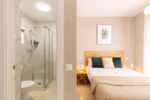 Łazienka w obiekcie Apartamentos Martalia Áticos Deluxe