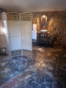 Koupelna v ubytování Horizontes Serranos