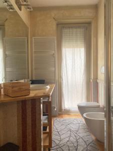 Koupelna v ubytování Blue Suite + 4 fotografie