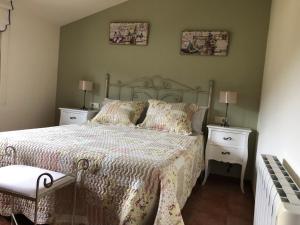 Postel nebo postele na pokoji v ubytování Apartamentos Marsó