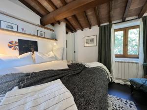 Postel nebo postele na pokoji v ubytování The Architects House