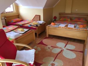 Apartmani MiM客房内的一张或多张床位