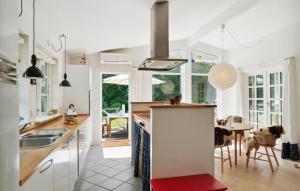 Virtuvė arba virtuvėlė apgyvendinimo įstaigoje Awesome Home In Frederiksvrk With Kitchen