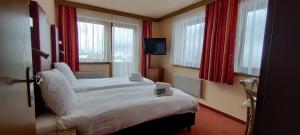 Postel nebo postele na pokoji v ubytování Hotel Buckelhof