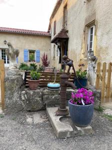 Zahrada ubytování La Bastide