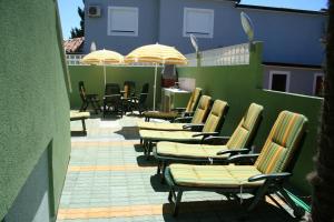 Posezení v ubytování Villa Punta Viktory