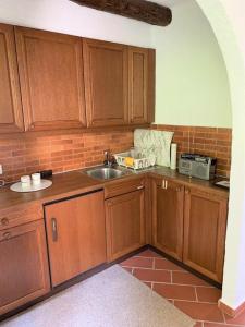 Küche/Küchenzeile in der Unterkunft A5Caslano Apt Il Rustico