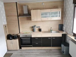 Dapur atau dapur kecil di FeWo Albrecht