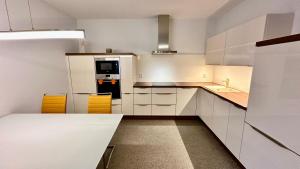 Kuchyňa alebo kuchynka v ubytovaní Apartmán Aurora Třeboň + 7 fotografií