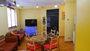 TV a/nebo společenská místnost v ubytování B&B del Cactus