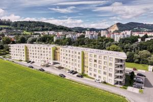Nespecifikovaný výhled na hory nebo výhled na hory při pohledu z hotelu