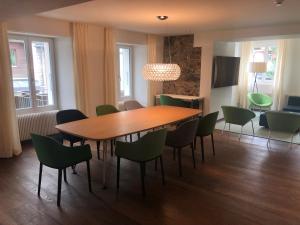 Istumisnurk majutusasutuses Hotel Sternen
