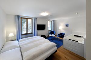 Voodi või voodid majutusasutuse Hotel Sternen toas