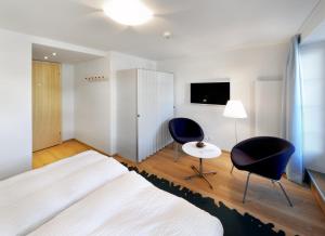 Voodi või voodid majutusasutuse Hotel Sternen toas