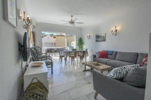 Χώρος καθιστικού στο Burriana Casa Playa